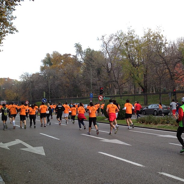 Marathon in Madrid