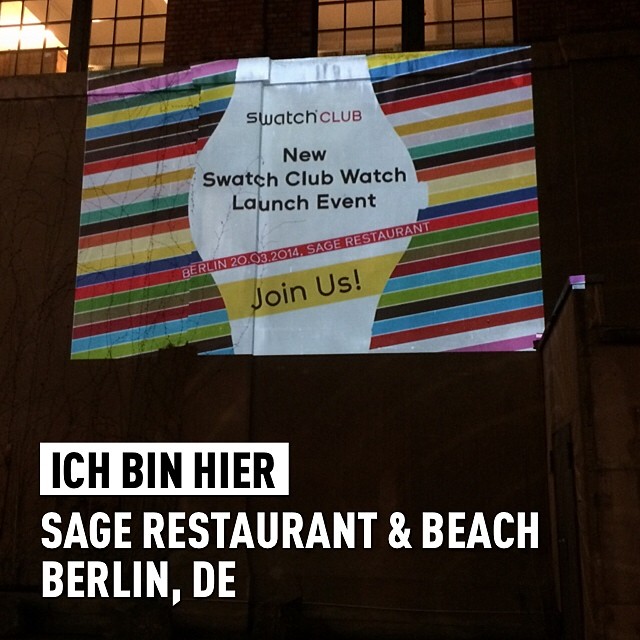 Welcome to the German Swatch Club Event  #sagerestaurant&beach