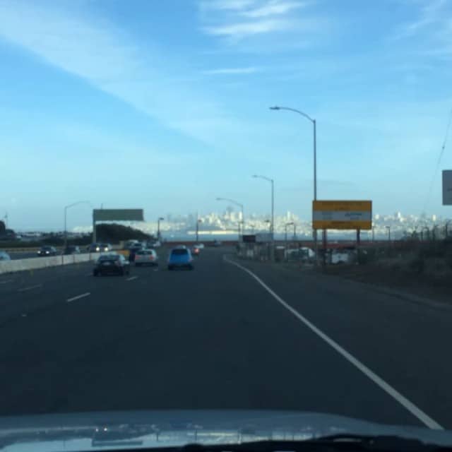 Second drive over Golden Gate Bridge