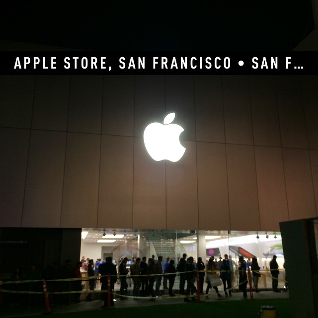 Apple light  #applestore,sanfrancisco