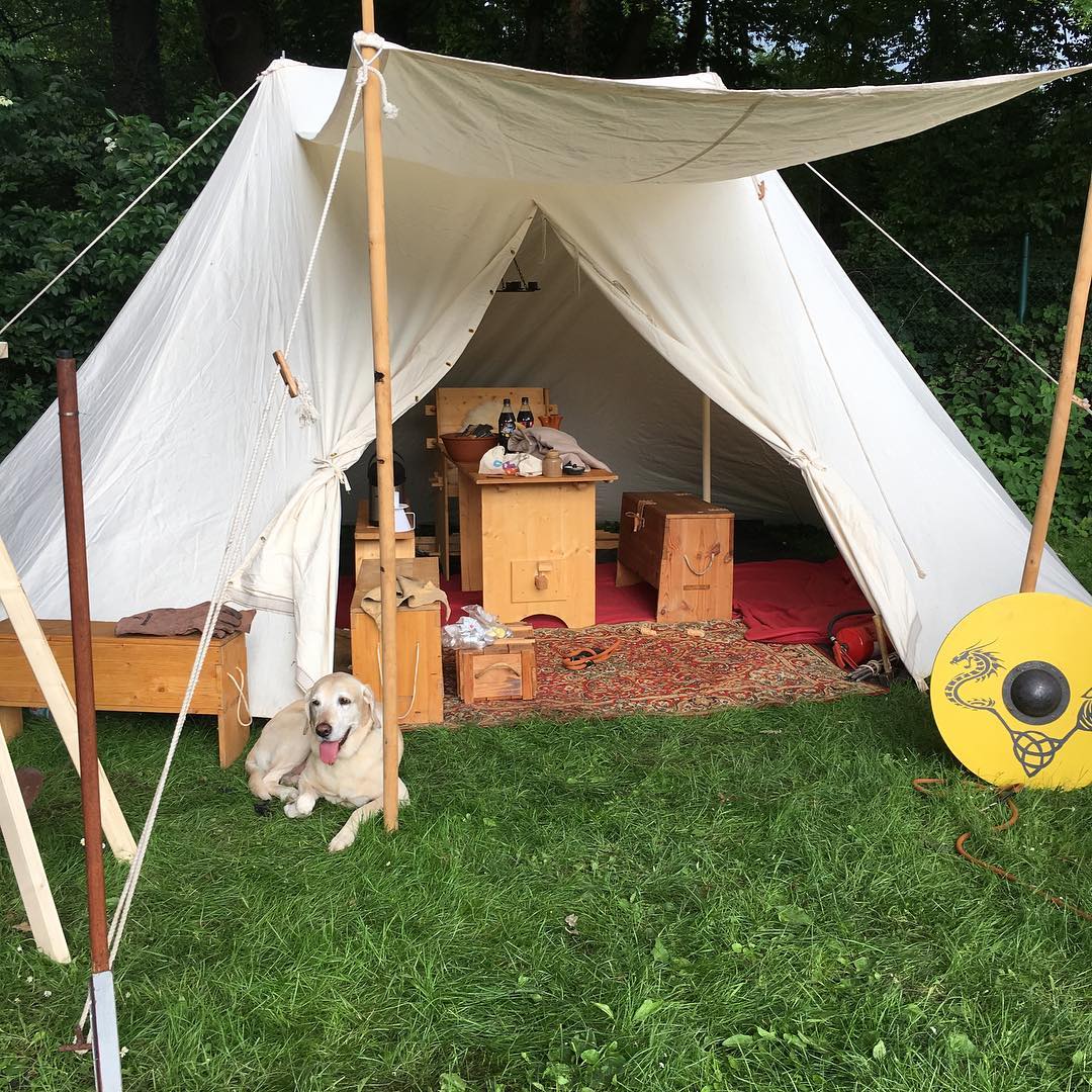 A weekend in a tent