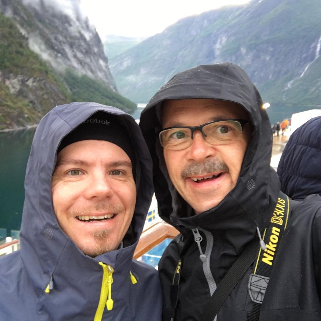 Good Morning from Geirangerfjord @stawi_de @bonzai74