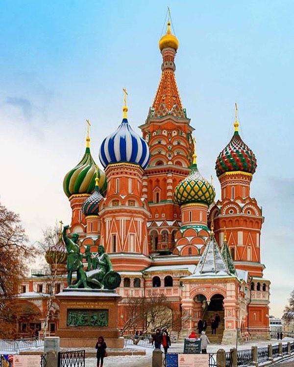 Saint Basil's Cathedral from the Red-Square