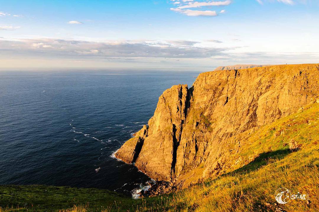 Cliffs at the North Cape #norway??