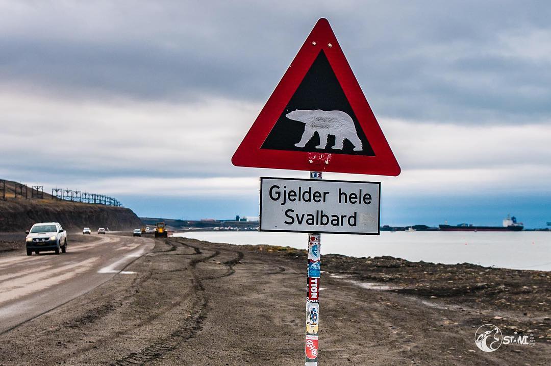 Warning in Svalbard