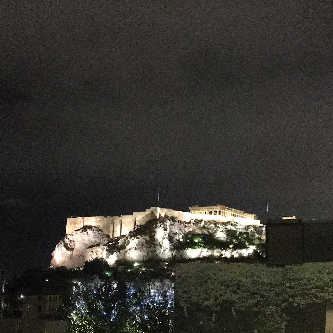 Athen by night
