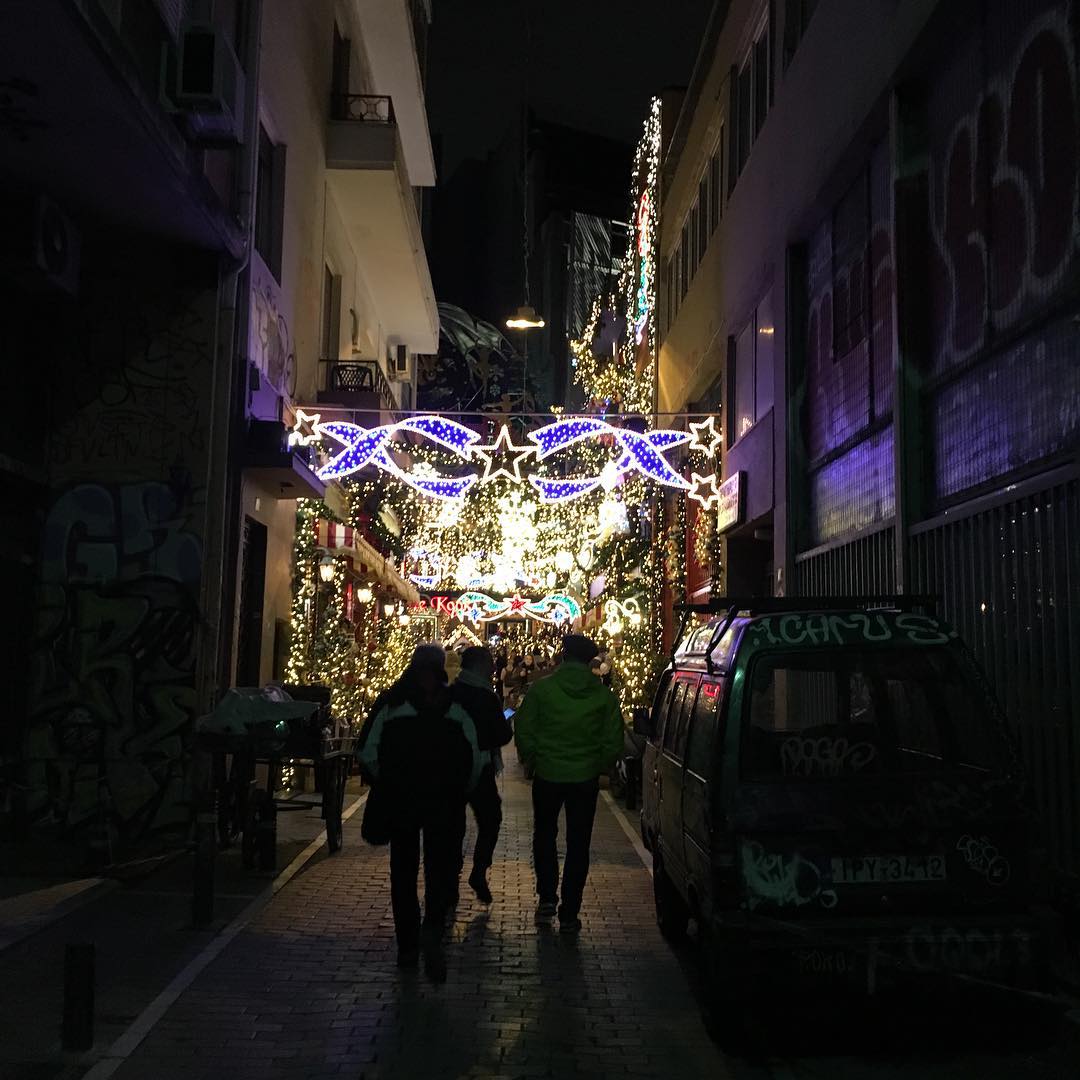 Christmas flash in Athen