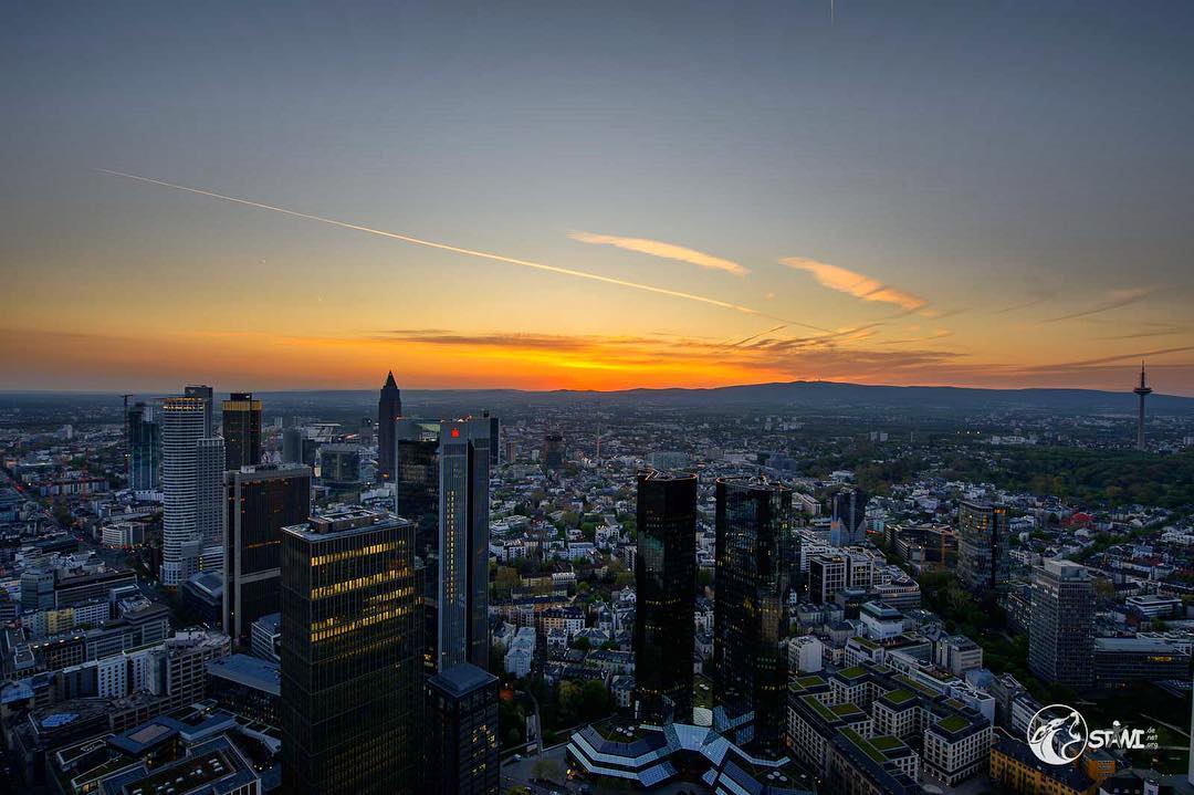 Sunset in Frankfurt #nikond750?