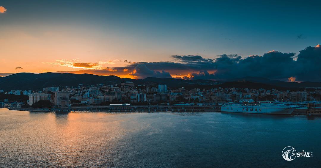 Sunset in Palma de Mallorca #nikond750?