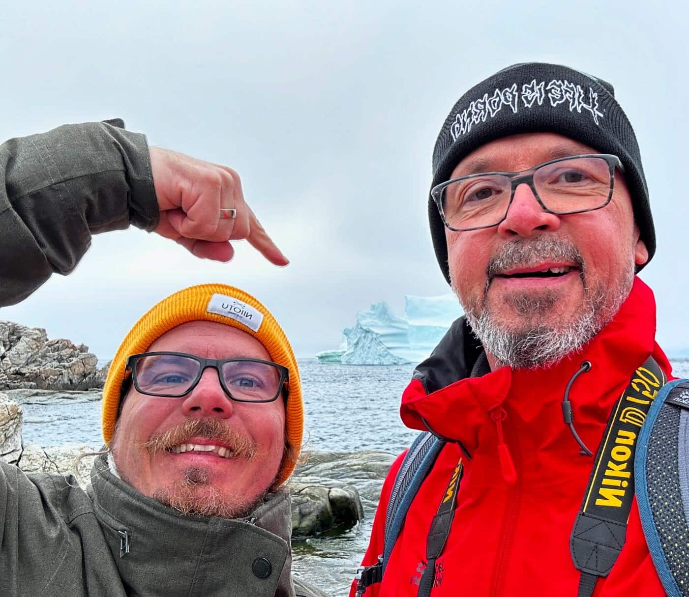 That was a goal! Iceberg in Newfoundland!   #lgbt🏳️‍